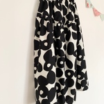 ＊dot & doughnut♪ロングティアードスカート（black)＊