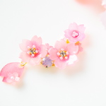 ✿  花便り桜のブローチ ✿  