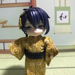ねんどろいどどーる　オビツ11などに　浴衣