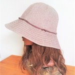 basic hat : natural brown