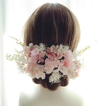 【再販×9】 結婚式＊桜の髪飾り