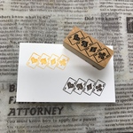 ✴～✨4連トランプ②♡♧♢♤＊小✨～✴スタンプ  はんこ