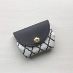 モロッカン・ブラック・とっても便利なふっくらお財布・受注販売