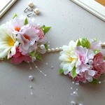 親子コサージュ🌸桜色（卒入園　卒業入学　結婚式　セレモニー　プレゼント)