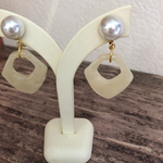 perl  mix earring