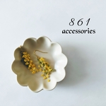 レース ピアス/イヤリング mimosa