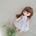 リバティ   メルちゃん   ソランちゃん   肩フリルワンピース   テータム