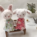 H さま専用ギャラリー＊ 小花が好きなうさぎさん＊