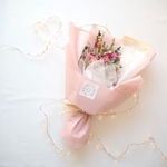 ✳︎再販start! 母の月ギフト✳︎小さなお花畑のDry flower bouquet✳︎パステルピンク