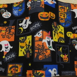 *文庫本*文庫＊ブックカバー*ハロウイン*ウインドウとパンプキン