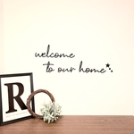 ウェルカムボード レターバナー ガーランド 玄関 welcome  home