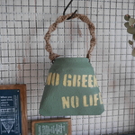 リメ缶バッグ【NO GREEN NO LIFE】