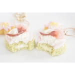 【再販】お花見プチケーキ バッグチャーム