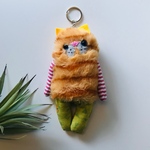 430❤️ふわもこ猫chanチャームストラップ