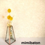 ＊受注製作＊ 【再販】mimibaton ステンドグラス♡小さな一輪挿し