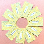 🌼ミモザに包まれて…/ミモザのメッセージカード/ミモザのサンキューカード/ミモザのミニカード/10枚入り1セット