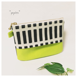 【再販】北欧風モダン×イエローグリーン ラミネート＊ティッシュポーチ