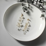 new💫《結婚式・花嫁さん🕊》ゆらゆら可愛い小枝モチーフピアス