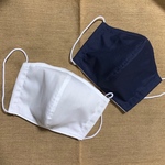 （2枚セット）曇り止め付き、抗菌・抗ウイルス立体マスク
