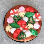 フェルト  おままごと　ピザセット