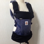 エルゴ他　クマ柄ふわとろよだれパッドセット（首回りカバー、よだれカバー)