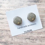 送料無料♪不思議な形の手描きドットとスター