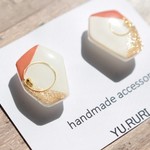 送料無料♪幾何学　テラコッタ