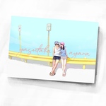 写真からイラストオーダー/ウェディングや家族の似顔絵に