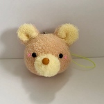 生首ストラップ＊オレンジクマさん
