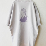 UNDOREDO GIRLイラストT  XL アイスグレー 