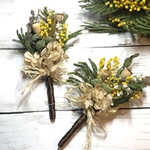 再再販✤卒業入学✤ナチュラルコサージュ[ミモザ]