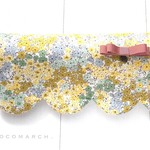 ベビーカーフロントカバー：きいろのお花畑