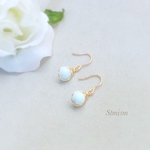 14kgf❤️ミニ巻き❤️アイスラリマーピアス
