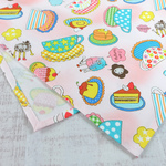 40×60ｃｍランチョンマット（146）ファンシースイーツ　ピンク　机サイズ