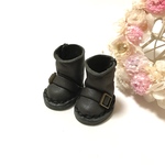 ＊送料無料＊mini☆mini ミニチュアロングブーツ⑥（ダークグレー）