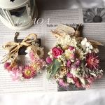 お花いっぱいスワッグ＆ミニリース