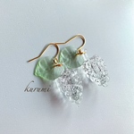 クリアぶどう♡ピアス＆イヤリング