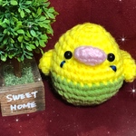 ドデカインコ・セキセイ(イエロー×グリーン)