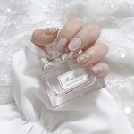 ︴  pinkbeige rose nail chip   ︴