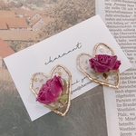 薔薇ピアス♡バラピアス