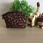 ヒョウ柄ミニミニポーチ
