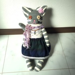 ソックキャット ☆ 灰色しまねこちゃん