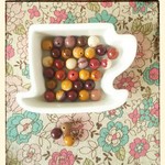 ∴天然石ビーズ∵ チョコレート?!