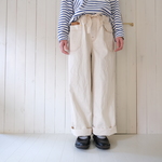 12オンスデニム パンツ　生成