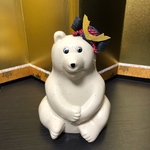 【yuimama様専用】 しろくま貯金箱 お節句 兜（赤）