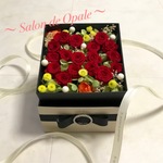 オーダー フラワーギフト 結婚記念日 誕生日 還暦祝い プリザーブドフラワー ボックスフラワー