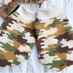 犬服  ミニタリーハイネックタンク Sサイズ【現品】