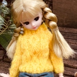  NO:002リカちゃん着せ替えセーターハンドメイド