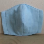 ☆新色☆大人　おやすみ用立体マスク　Ｌサイズ　アイスブルー