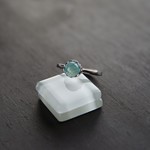グランディディエライト　ネストリング　SILVER925